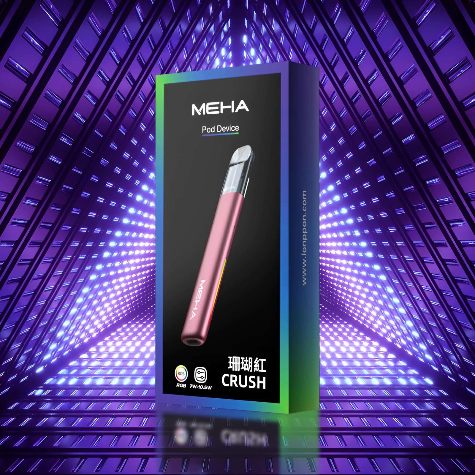 Meha Crush 五代主機|三檔功率調節・氛圍燈智能電子煙:圖片 7